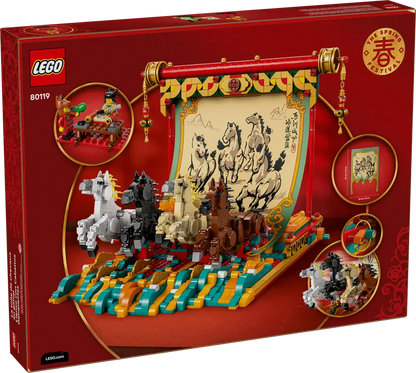 Lego 80119 Galloping Horses Canvas