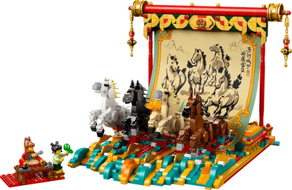 Lego 80119 Galloping Horses Canvas