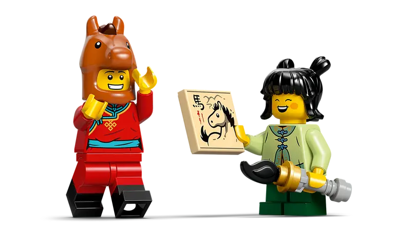 Lego 80119 Galloping Horses Canvas