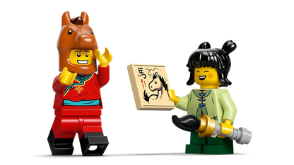 Lego 80119 Galloping Horses Canvas