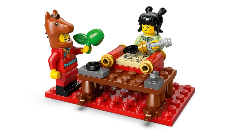 Lego 80119 Galloping Horses Canvas