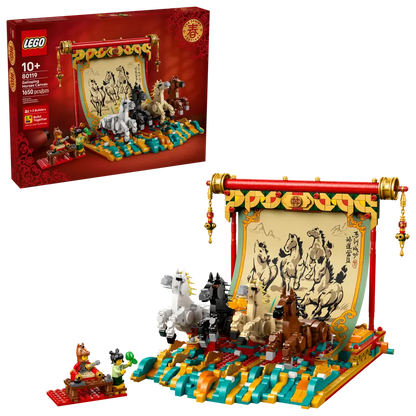 Lego 80119 Galloping Horses Canvas