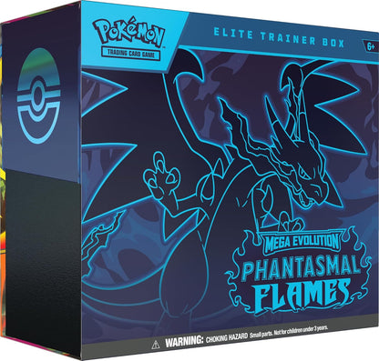 Pokémon TCG Mega Evolution Phantasmal Flames Elite Trainer Box