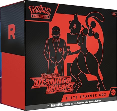 Pokemon TCG S&V Destined Rivals Elite Trainer Box 9 Packs Accessories Promo