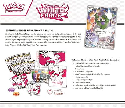 Pokemon TCG Scarlet & Violet 10.5 White Flare Elite Trainer Box