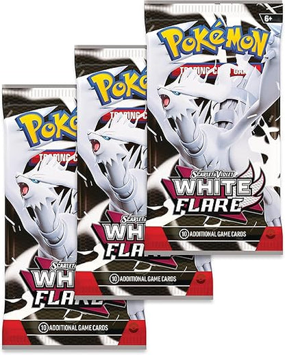 Pokemon TCG Scarlet & Violet 10.5 White Flare Tech Sticker Blister
