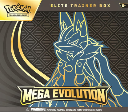 Pokemon TCG Mega Evolutions 1 Elite Trainer Box Assorted