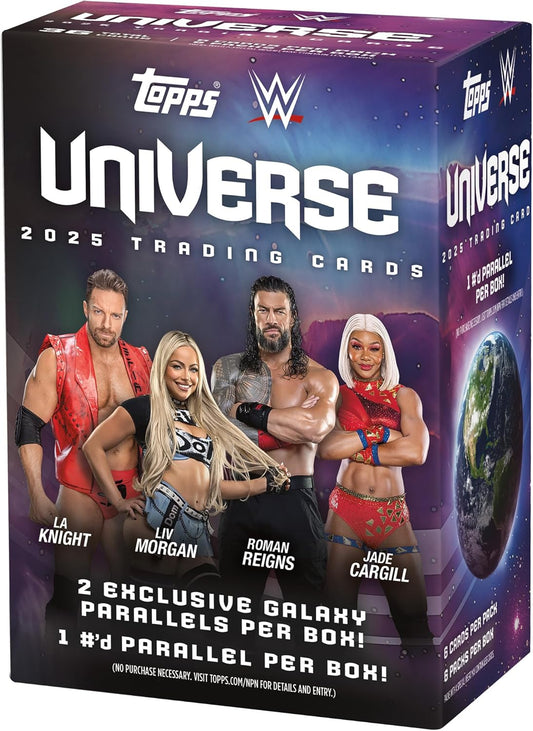 2025 Topps Universe WWE Factory Sealed Value Box