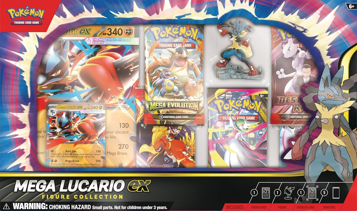 Pokémon TCG Mega Lucario ex Figure Collection