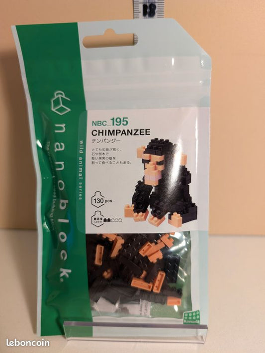 Kawada NBPM-195 Nanoblock Chimpanzee