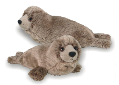 Antics Silky Soft Seal Grey 25cm