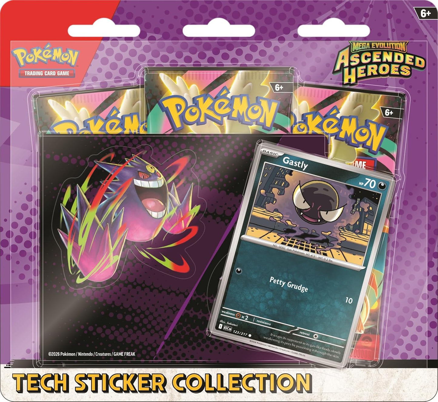 Pokémon TCG ME2.5 Ascended Heroes Tech Sticker Blister