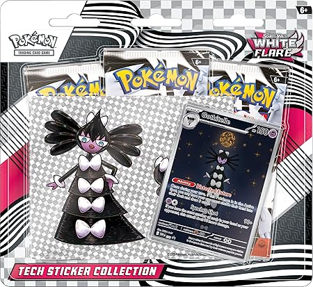 Pokemon TCG Scarlet & Violet 10.5 White Flare Tech Sticker Blister