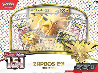 POKÉMON TCG Scarlet and Violet 151 Collection Zapdos ex