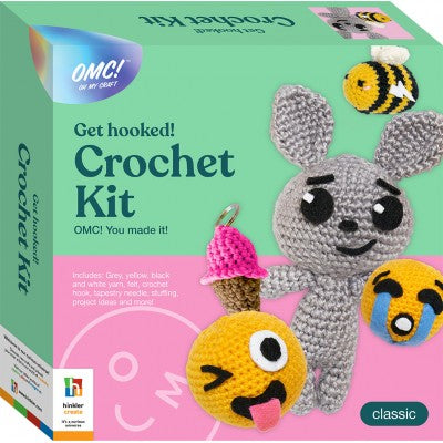 OMC! Get Hooked Crochet Kit