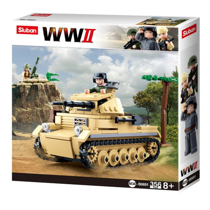 SLUBAN WW2 TANK PANZER 2