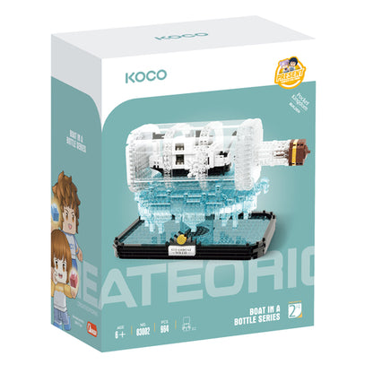 Koco Drift Bottleblack & White Ship No 03002