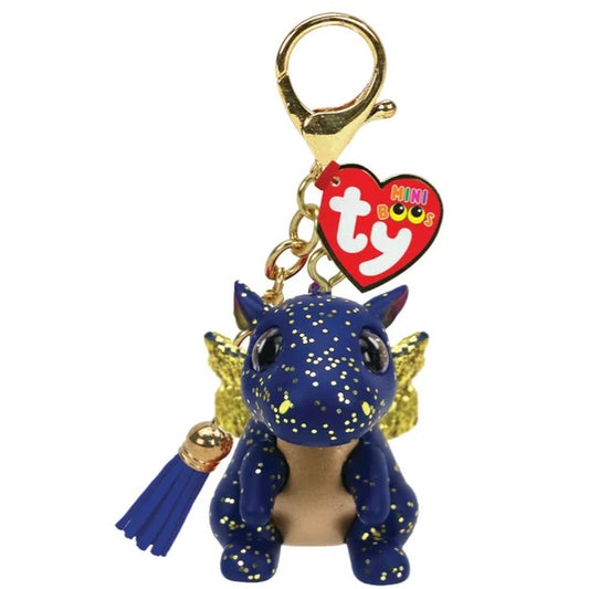 Ty Mini Boo Clip Saffire Dragon