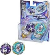Beyblade Burst Surge Speedstorm Glide Dullahan D6 and Minoboros M6 Spinning Top Dual Pack -- 2 Battling Game Top Toy for Kids Ages 8 and Up