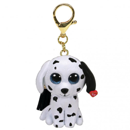 TY MINI BOOS CLIP - FETCH DALMATION DOG