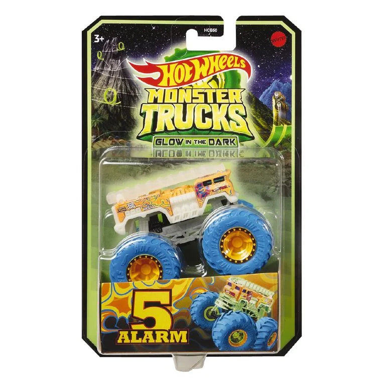 Hot Wheels Monster Trucks Glow in the Dark