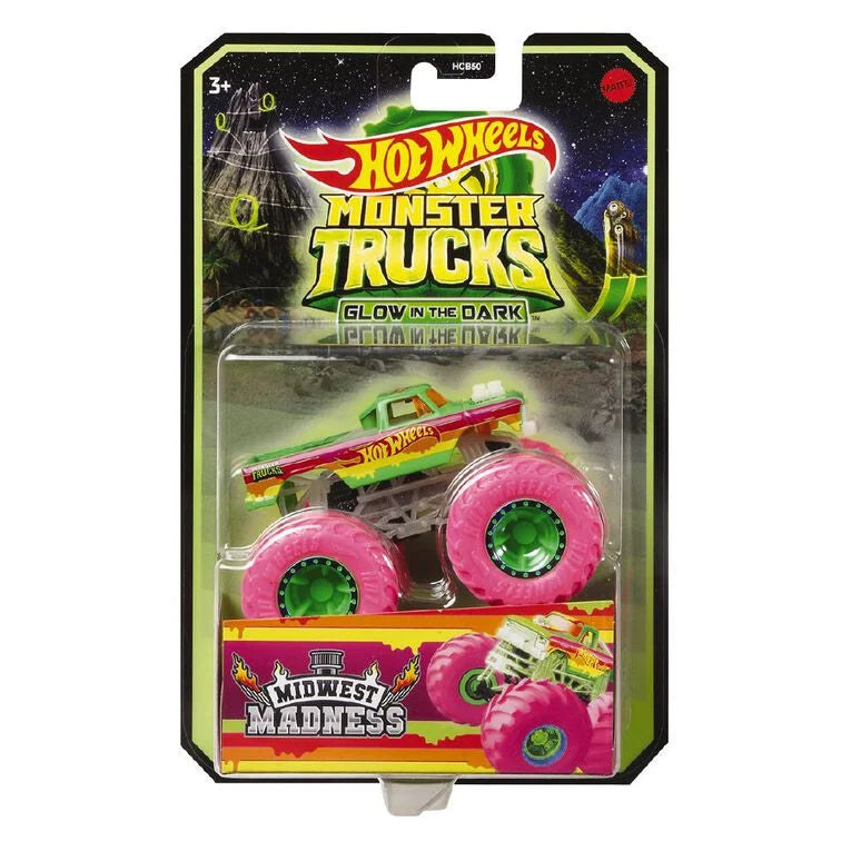 Hot Wheels Monster Trucks Glow in the Dark