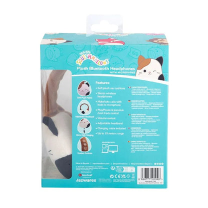 Squishmallows Plush Bluetooth Headphones Cam The Cat