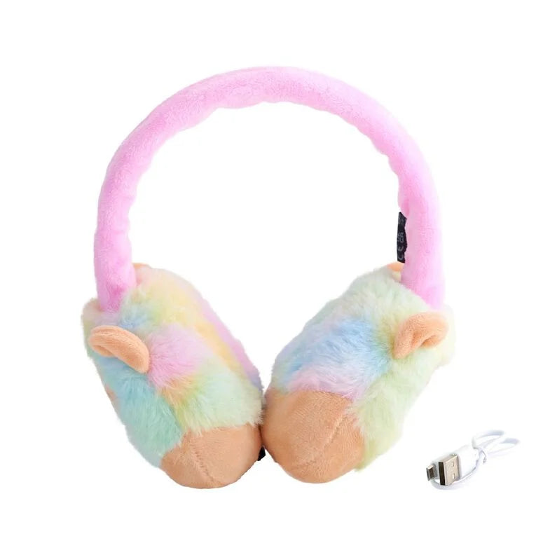Squishmallows Plush Bluetooth Headphones Leonard The Lion
