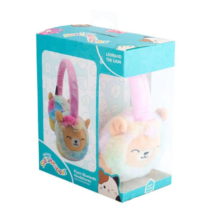 Squishmallows Plush Bluetooth Headphones Leonard The Lion