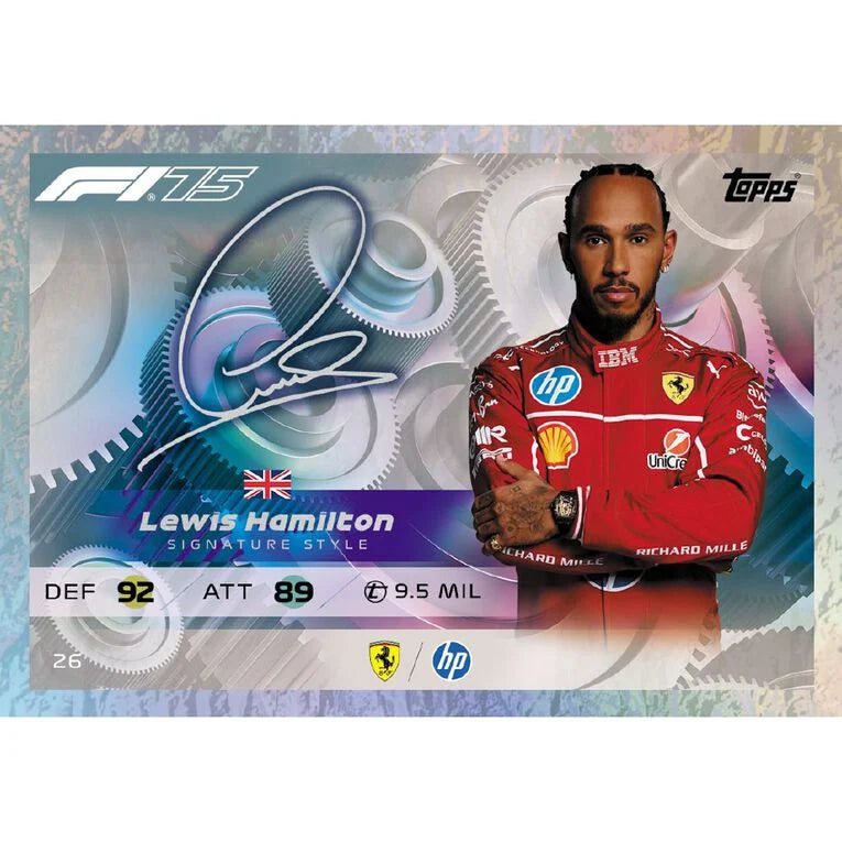 F1 Turbo Attax 2025 Value Box