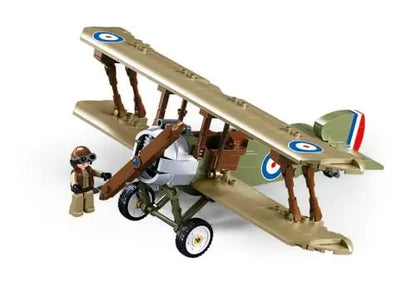 Sluban M38 B1293 Model bricks fighter plane Sopwith Camel S 1/35
