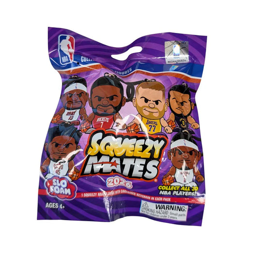 SQUEEZYMATES 2026 NBA 2.5 Inch Blind Packs Assorted