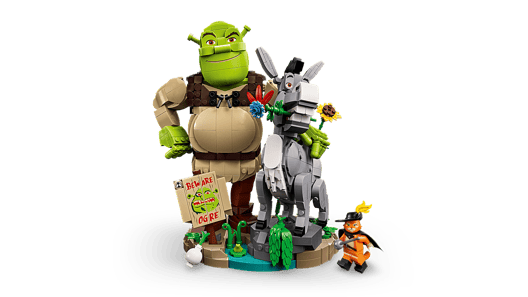 Lego 72423 Shrek, Donkey & Puss in Boots