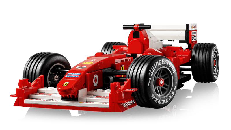 LEGO 11375 Icons Ferrari F2004 & Michael Schumacher