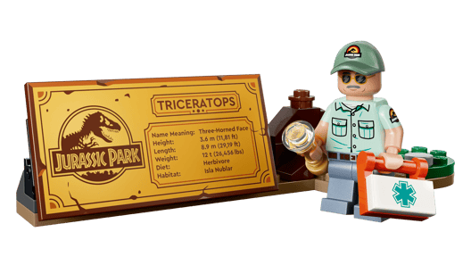 LEGO 77985 Jurassic World Dinosaur Fossils: Triceratops