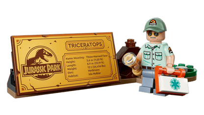 LEGO 77985 Jurassic World Dinosaur Fossils: Triceratops