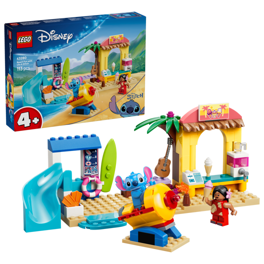 Lego Disney 43280  Beach Fun with Lilo & Stitch