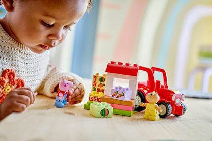 LEGO 10468 DUPLO Peppa Pig Tractor and Market