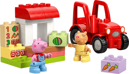 LEGO 10468 DUPLO Peppa Pig Tractor and Market