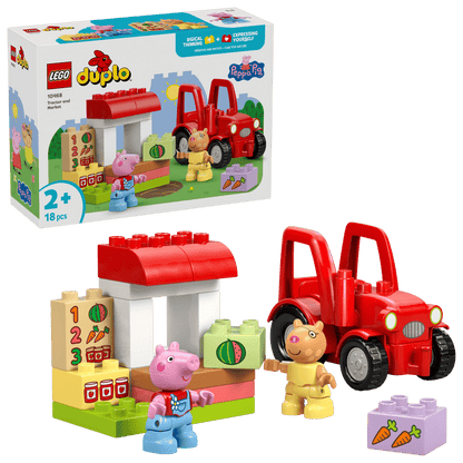 LEGO 10468 DUPLO Peppa Pig Tractor and Market
