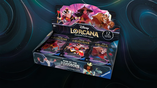 Disney Lorcana TCG: Rise of The Floodborn Booster Pack Display  Premium Trading Card Game |