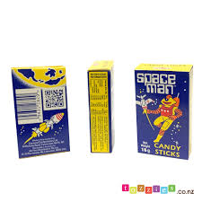 SPACE MAN CANDY STICKS 16g