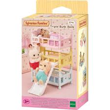 SYLVANIAN FAMILIES TRIPLE BUNK BEDS 5741