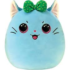 TY Squishy Beanies Kirra Cat With Bow 35CM