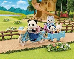 SYLVANIAN FAMILIES CYCLE & SKATE ACCESSORIES SET - PANDA GIRL 5652