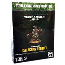 Warhammer 40K Astra militarum Catachan Colonel Anniversary Limited