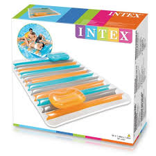 Intex Inflatable Double Lounge Mat, 78 x 63 inch