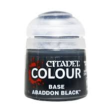 Citadel: Base Paint: Abaddon Black 12ml