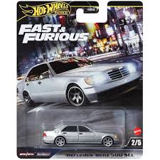 Hot Wheels Fast and Furious Mercedes Benz 500 SEL