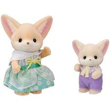 SYLVANIAN FAMILIES SUNNY PICNIC SET - FENNEC FOX SISTER & BABY 5698